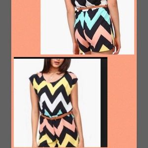 Necessary‎ Clothing Chevron romper